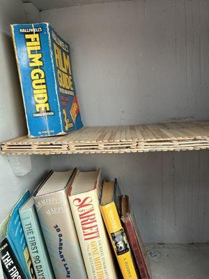 a shelf made out of ice cream sticks!