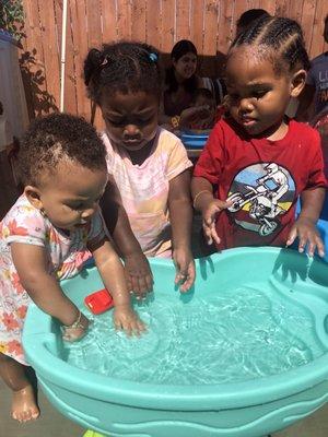 Water play for the little one's