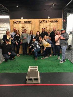 Axe throwing Sioux City