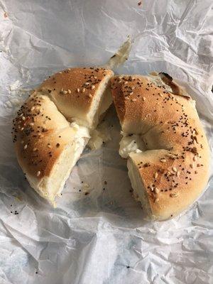 Delicious bagels