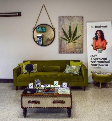 Butte dispensary lobby