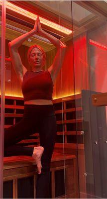 Infrared Sauna now available at Body Heat Hot Pilates & Yoga.