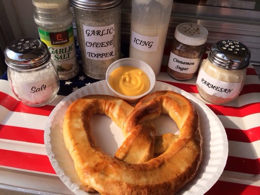 Ask for it fresh and you will have the best pretzel you've ever tasted...courtesy of Pretzel Wiz. 10