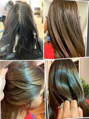 Ledesmahairstudio color baby balayage