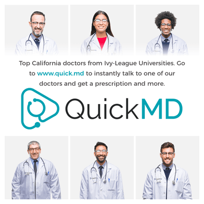 Skip the waiting room and connect with a top San Francisco doctor in minutes. Go to http://quick.md to start. Only $75. No insurance needed