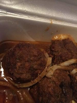 Stewed Meatballs (Boulet)