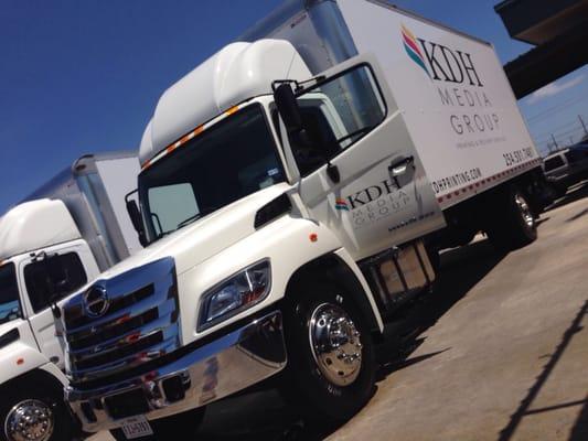 That's right they deliver ya'll papers in the cleanest trucks