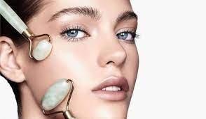 Jade roller promotes hydration  and collagen production