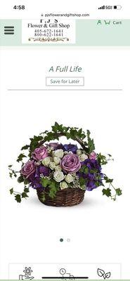 What I thought I'd be getting, minus white smaller roses to pink smaller roses