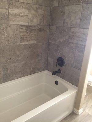 tub done tile 12x24 inch