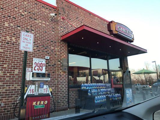 Great Sheetz to stop at just off of I-70