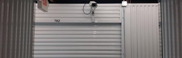 Climate controlled units with video camera security