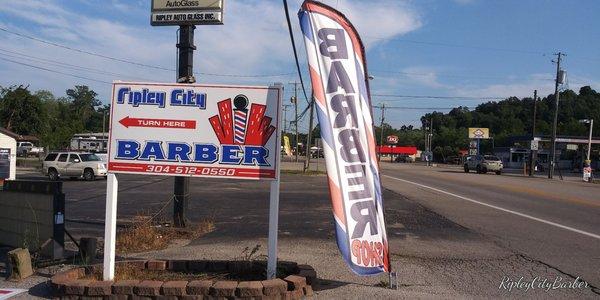 BarberShop got a new Sign