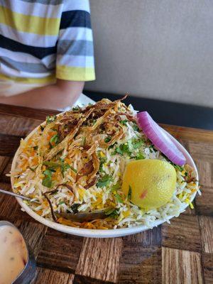 Veg biryani