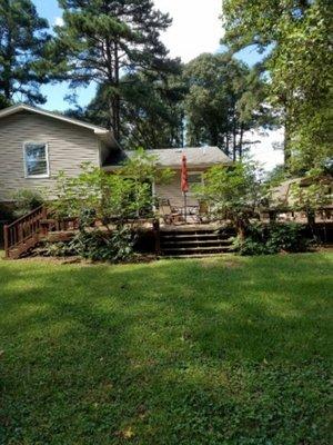 THE BACK YARD IN ANOTHER ONE OF MY PROPERTIES