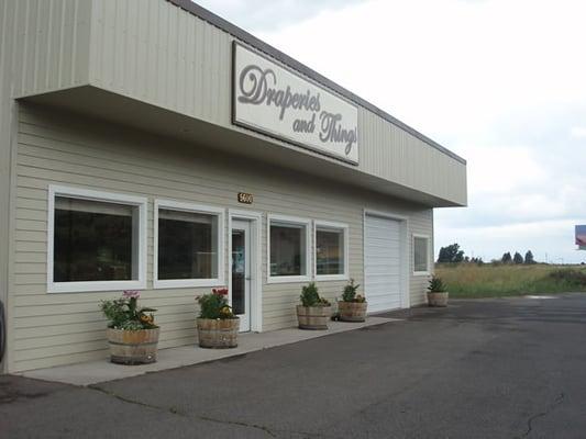 Storefront view of Showroom