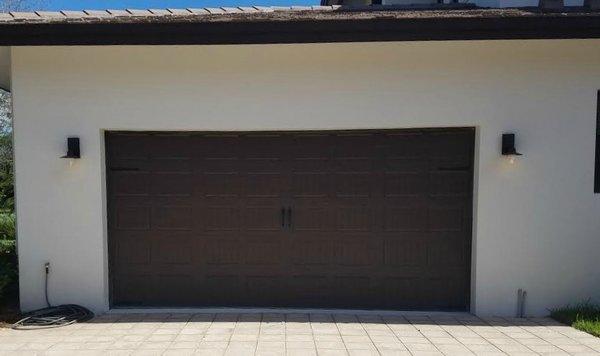 Oak Summit Garage Door