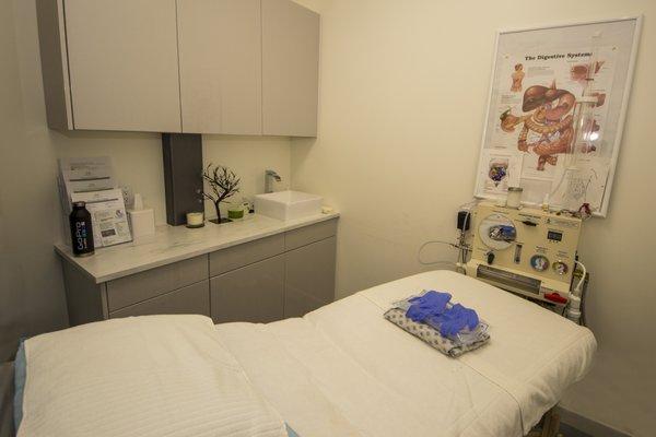 Colon Hydrotherapy Room