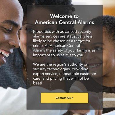 Welcome to American Central Alarms.