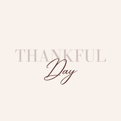 Thursdays are our day of thanks! See what I'm introducing for this upcoming Thursday!