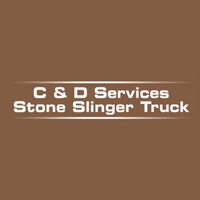 C & D Services Stone Slinger Truck