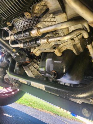 Bolt missing on transmission