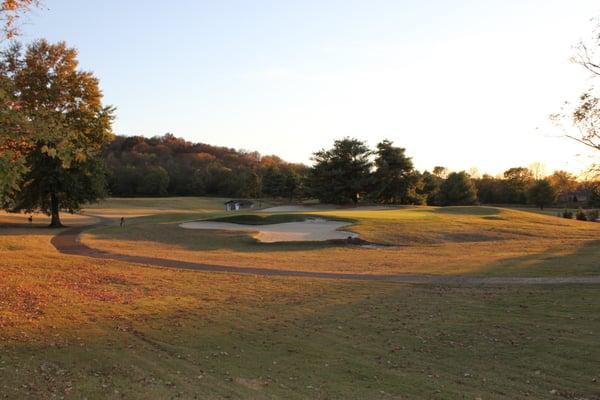 #17 at dusk, often you'll see deer run across here!