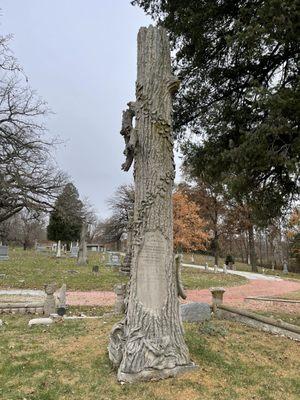 Unique headstone