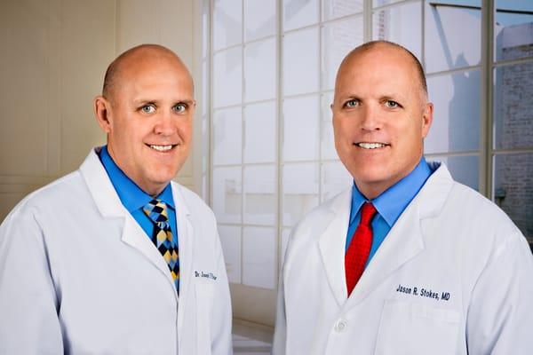 Physicians Dr. Fischer and Dr. Stokes