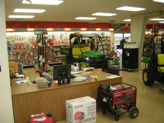 Sydenstricker sells Stihl chainsaws, trimmers, and blowers.  Also, Honda generators and power equipment.