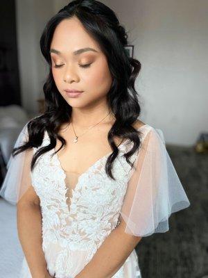 Bridal hair + makeup