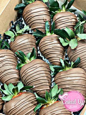 Dipped strawberries