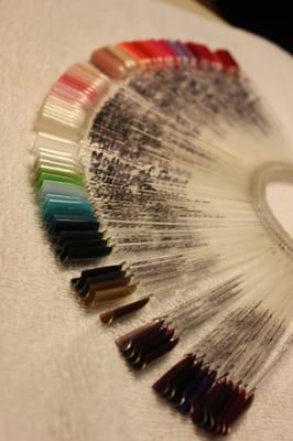 Sample Our Selection of CND Shellac Colors