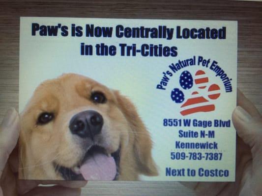 If you can't find something for your pet, ask Paw's they might be able to find it for you !