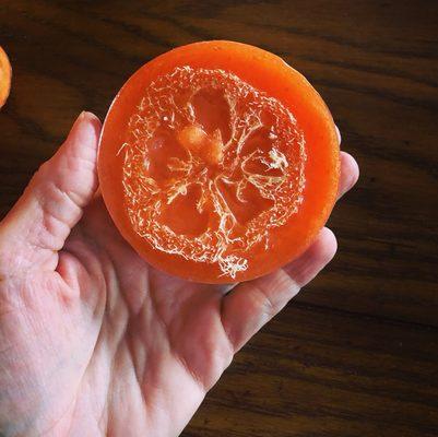 Orange, Anise, Spearmint Luffa Soap