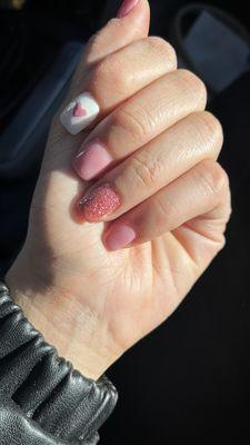 Nails after I got them done on 1/22