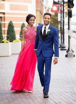 Blue Tuxedo, perfect for prom