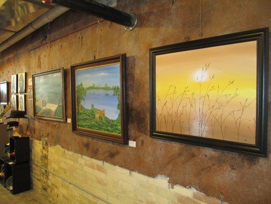 Red Lotus Gallery in Muskegon, paintings, sculpture, jewelry, photos, pottery, & more.