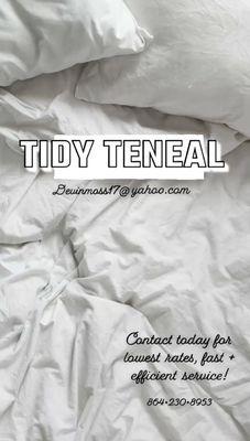 Tidy Teneal