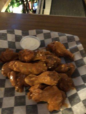 Hot Buffalo Blue cheese wings...???  OMG Yes...!!!