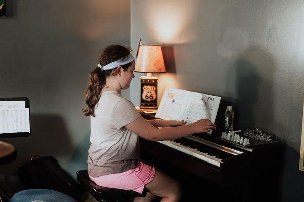 Piano lesson