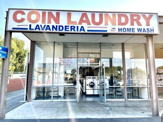 Coin Laundry Lavandería is always cleaned and always striving to keep customers happy! ~ Se habla español!!