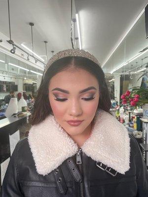 Bridesmaid makeup