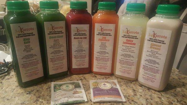 1st day of the cleanse!