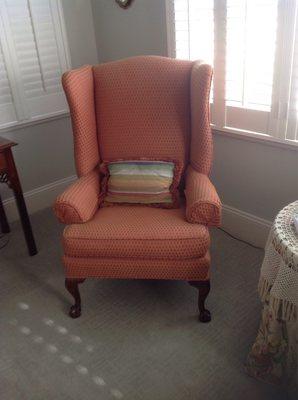 Price to reupholster two of this style chair