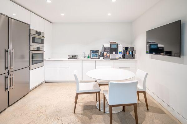 Kitchen and Coffee Room