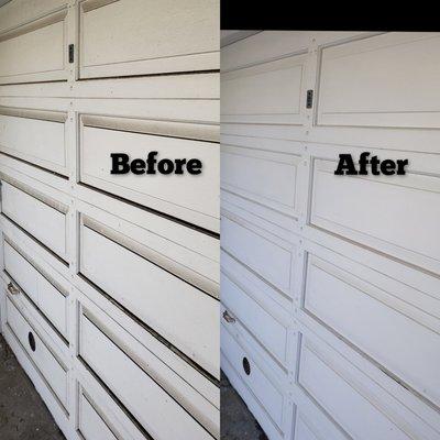 Garage Door Cleaning. $40