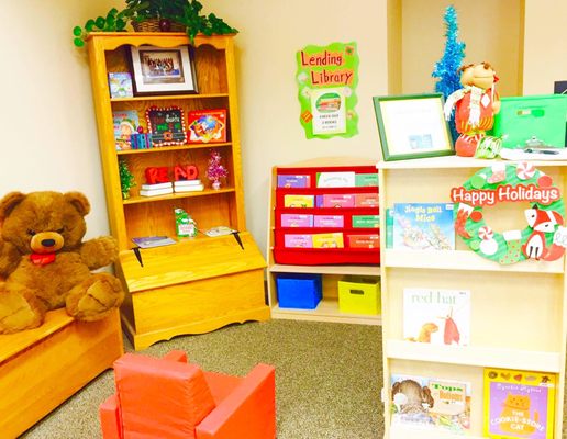 Parent Lending Library for children.