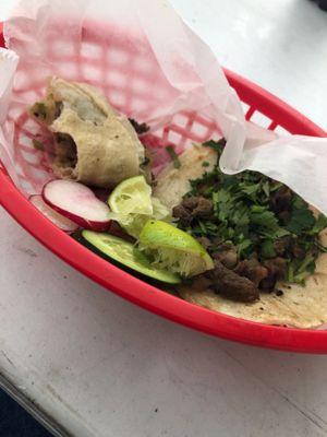 Carne asada tacos