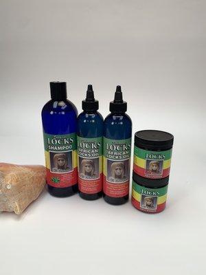 Natural hair locs products